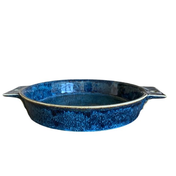 Oneida Studio Pottery Porcelain Tapas Dishes Blue Moss Restaurantware Set - Picture 10 of 13